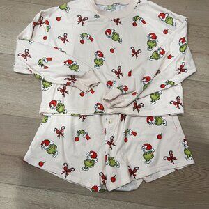 American Eagle AE Lounge Grinch Pajama Set - Size Medium